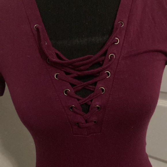 Forever 21 shortsleeved bodysuit size S - Picture 2 of 8